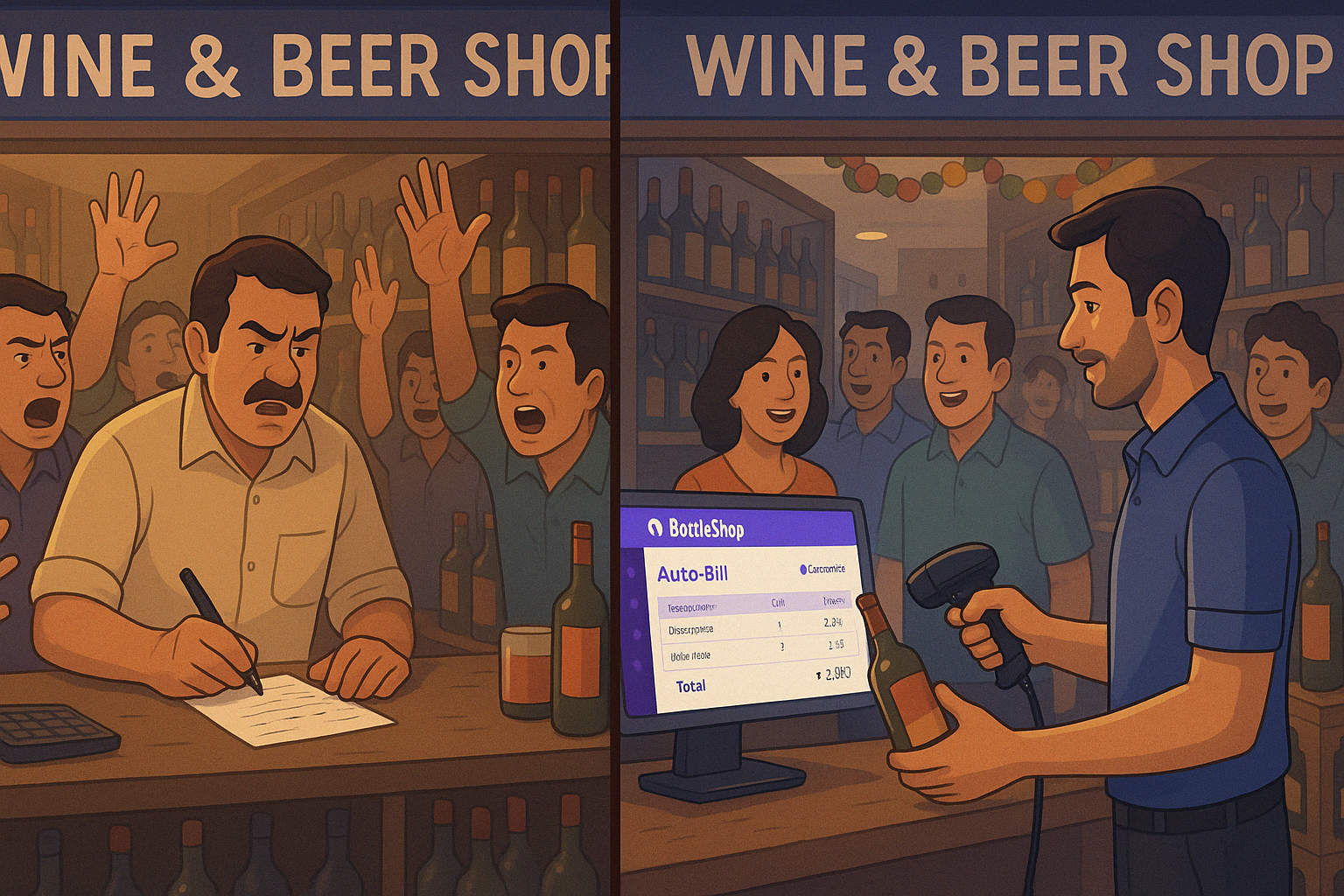 Why 90% of India’s Liquor Stores Never Used a POS — Until BottleShop Built One That Works