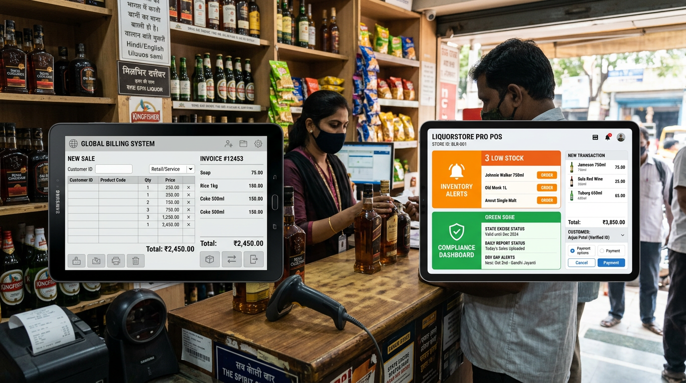 BharatERP Wine Shop Software: Honest Review for Indian Liquor Retailers (2025)
